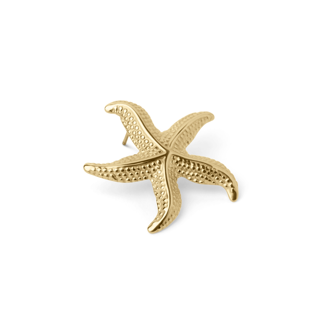Audrey | Boucles d'oreilles en étoiles de mer courbées