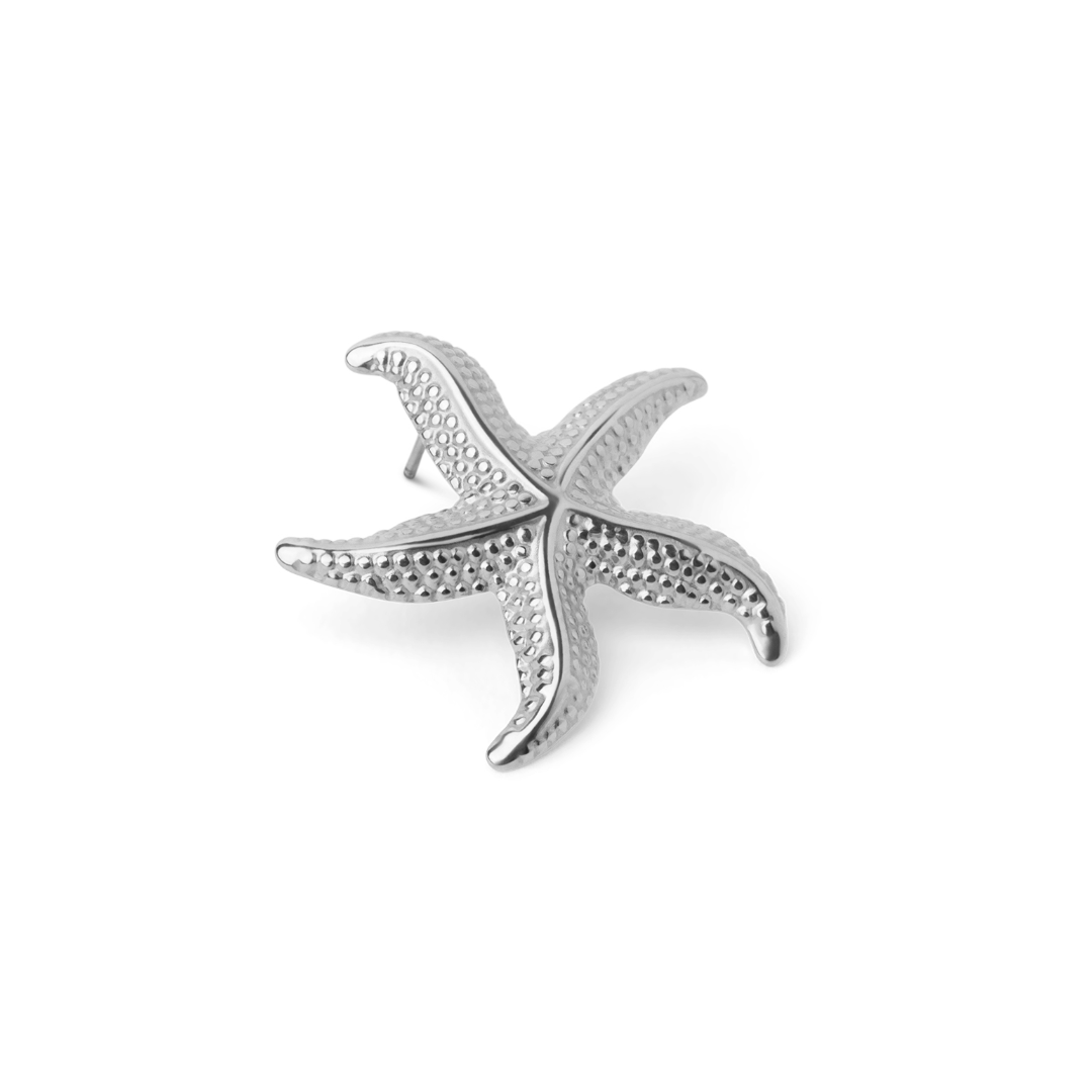 Audrey | Boucles d'oreilles en étoiles de mer courbées
