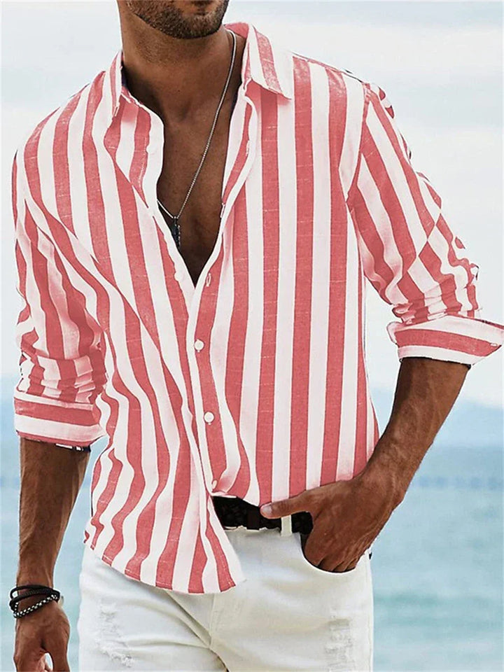Gabriel | Chemise Rayée Été Légère