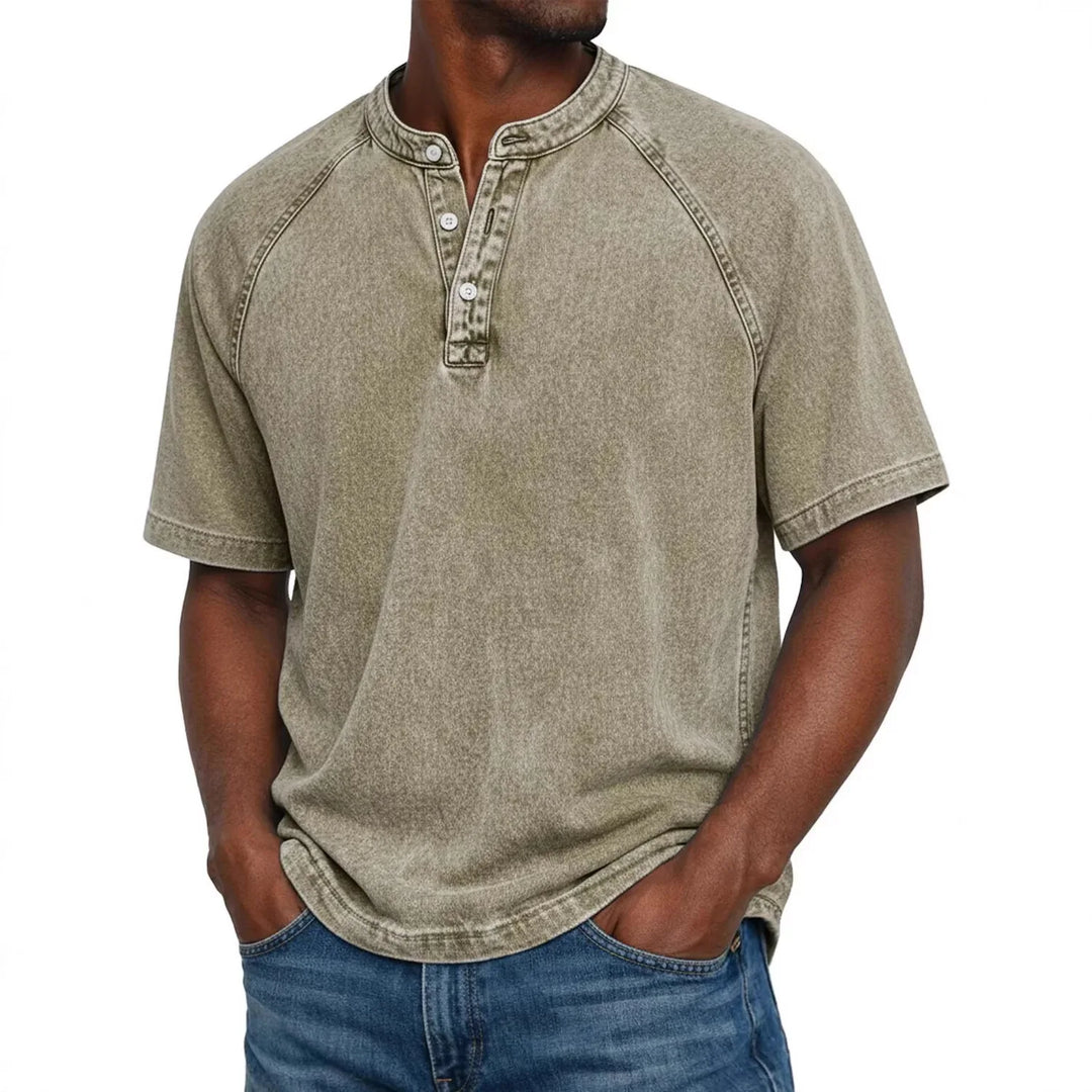 Hugo | Chemise vintage pour homme à boutons