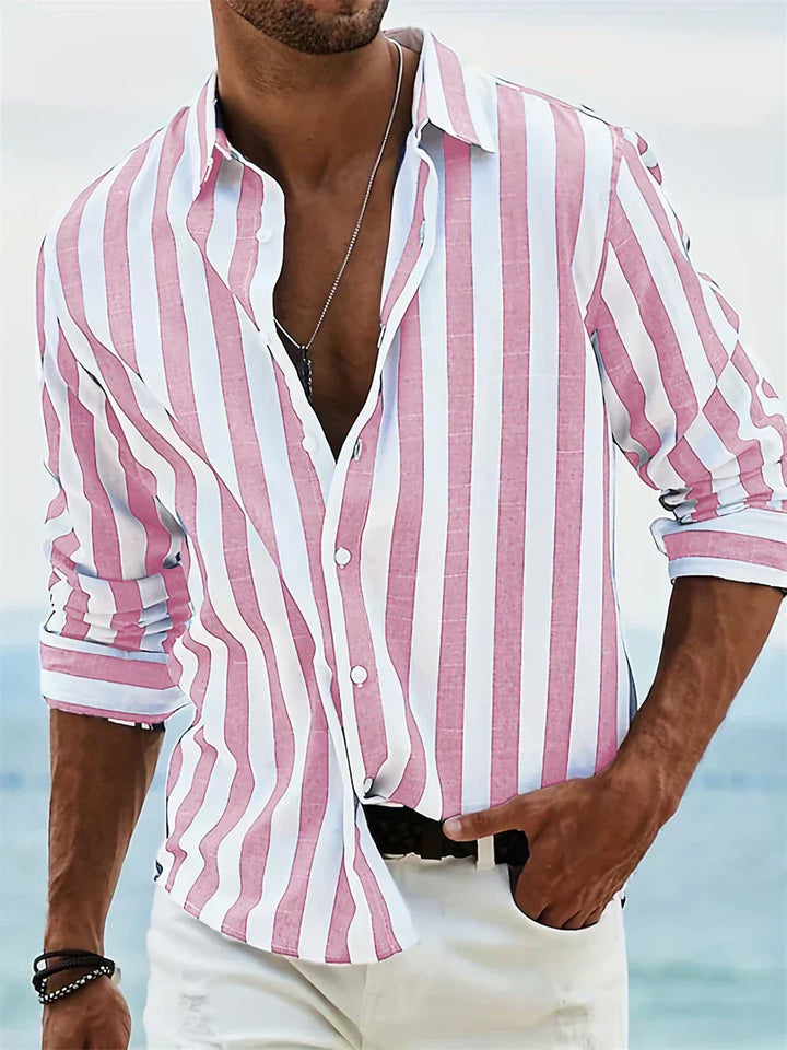 Gabriel | Chemise Rayée Été Légère