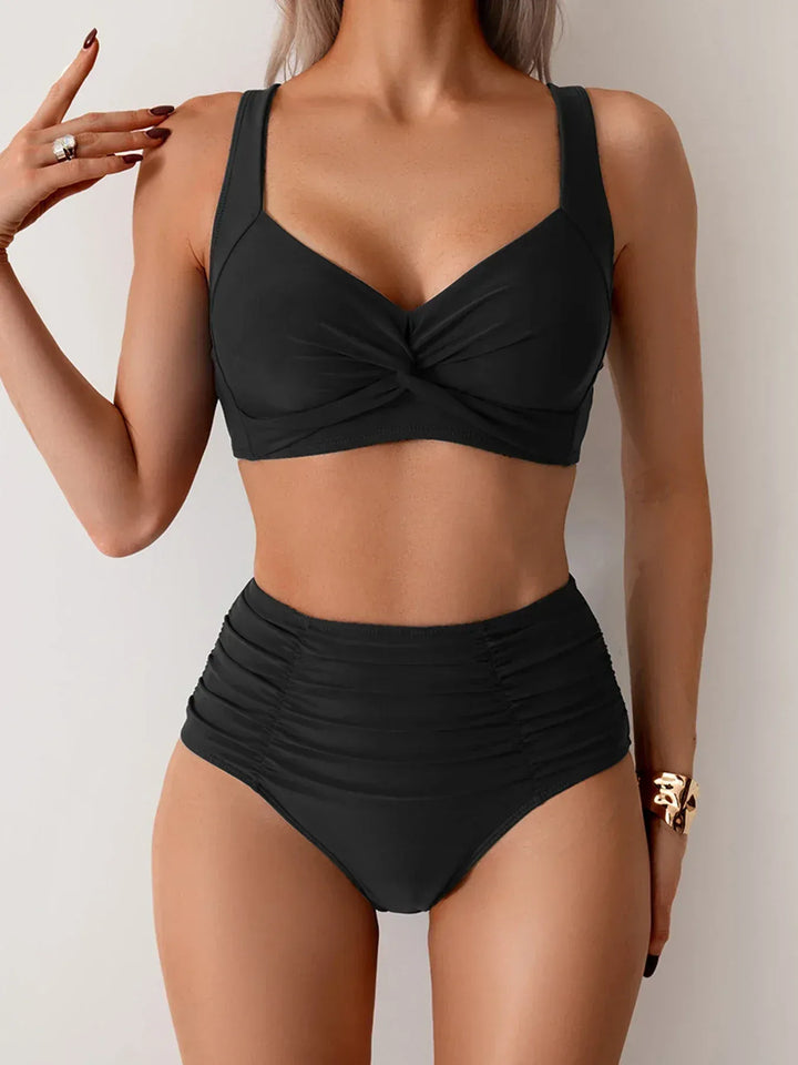 Chloé | Bikini Gainant Taille Haute